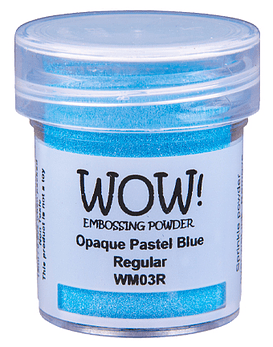 Wow polvos de embossing Opaque Pastel Blue