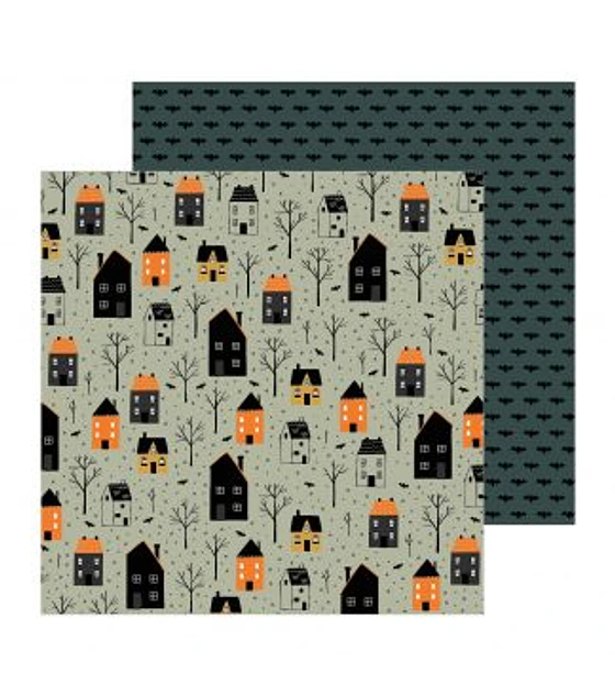 Pebbles Spooky Papel de Scrap 30x30cm