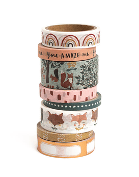 Crate Paper Washi Tape Forest Friends