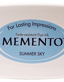Memento almohadilla de tinta Summer Sky