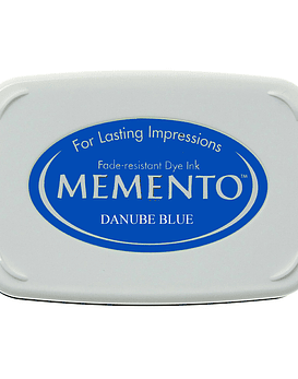 Memento almohadilla de tinta Danube Blue