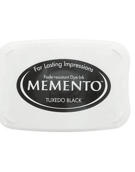 Memento almohadilla de tinta Tuxedo Black