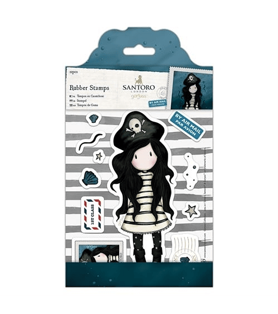 Timbre Gorjuss 12cm Piracy