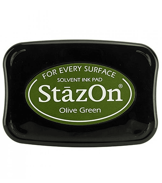 StazOn tinta Olive Green