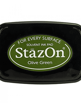 StazOn tinta Olive Green
