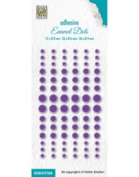 Nellies Enamel Dots Color Purpura