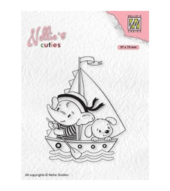 Nellie's Clear Stamp Young Sailors