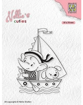Nellie's Clear Stamp Young Sailors