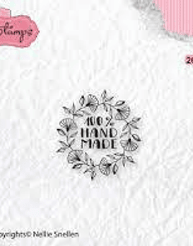 Nellie's Clear Stamp 100% Handmade
