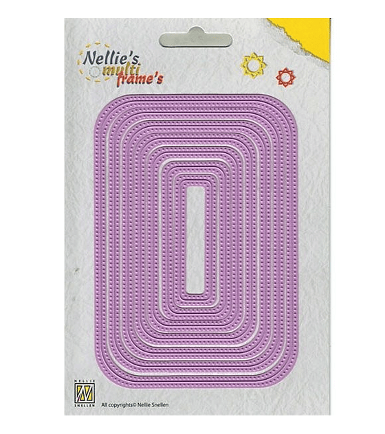 Nellies Straight Dotted Rectangle