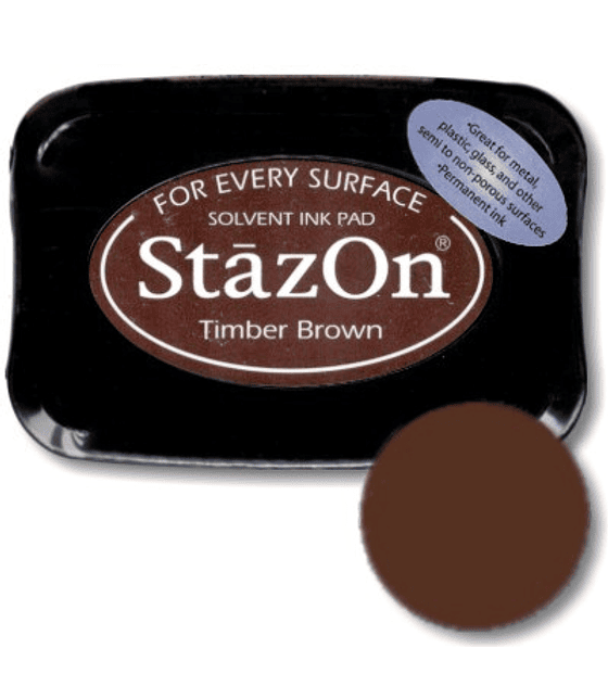 StazOn tinta Timber Brown