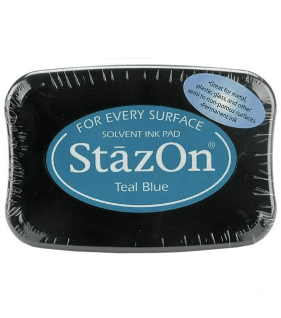 StazOn tinta Teal Blue