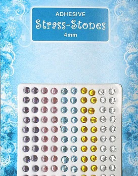 Piedras adhesivas 4mm