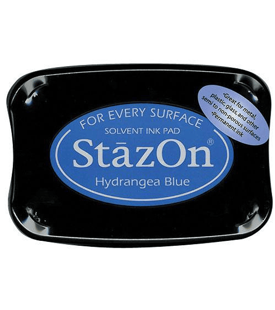 StazOn tinta Hydrangea Blue