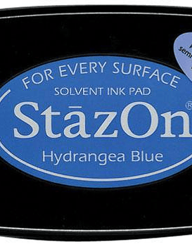 StazOn tinta Hydrangea Blue