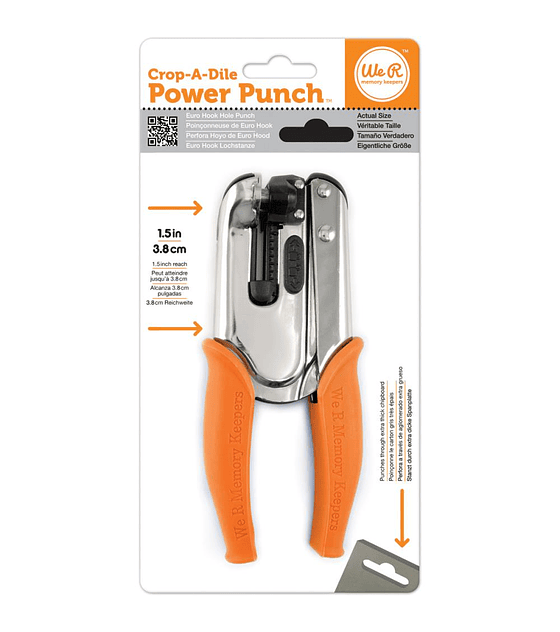 Crop-A-Dile Euro Hook Power Punch