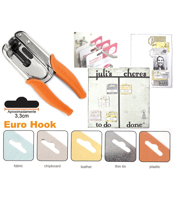 Crop-A-Dile Euro Hook Power Punch