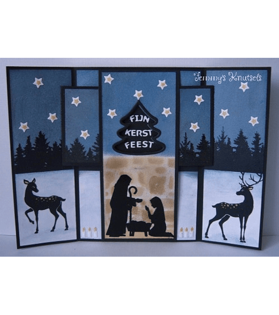 Nellie's CLear Stamps Nativity-2