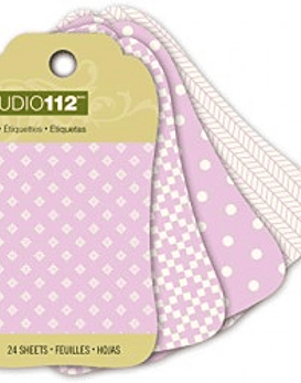 Studio 112 Purple Mini Tag Pad