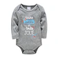 Bodys Manga Larga Niño 0/3 a 18/24 meses 100% algodón - Miniatura 13