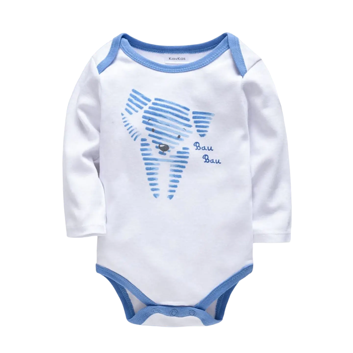Bodys Manga Larga Niño 0/3 a 18/24 meses 100% algodón 10