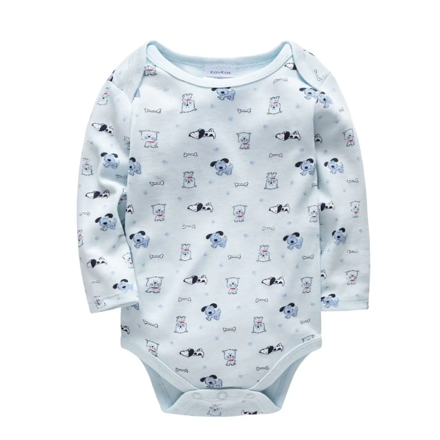 Bodys Manga Larga Niño 0/3 a 18/24 meses 100% algodón 12