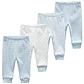 Set 4 Pantalones sin pie 100% algodón  - Miniatura 2