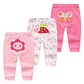 Set 3 Pantalones sin pie 100% algodón  - Miniatura 3