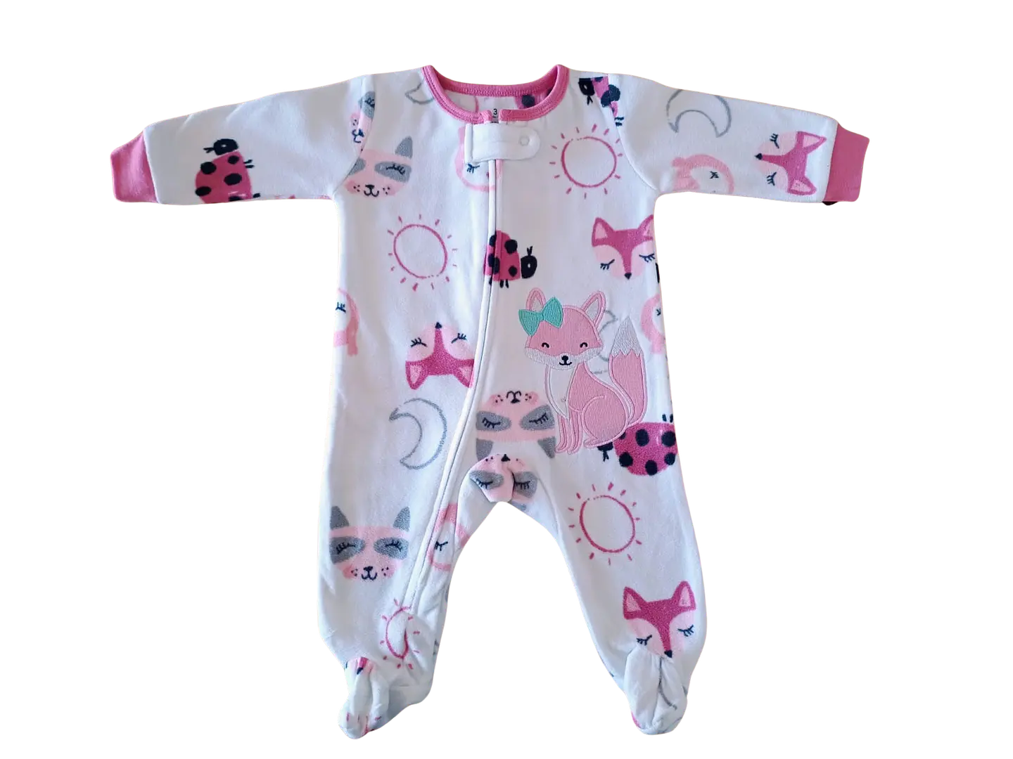 Pijama de Polar Con Pie  3