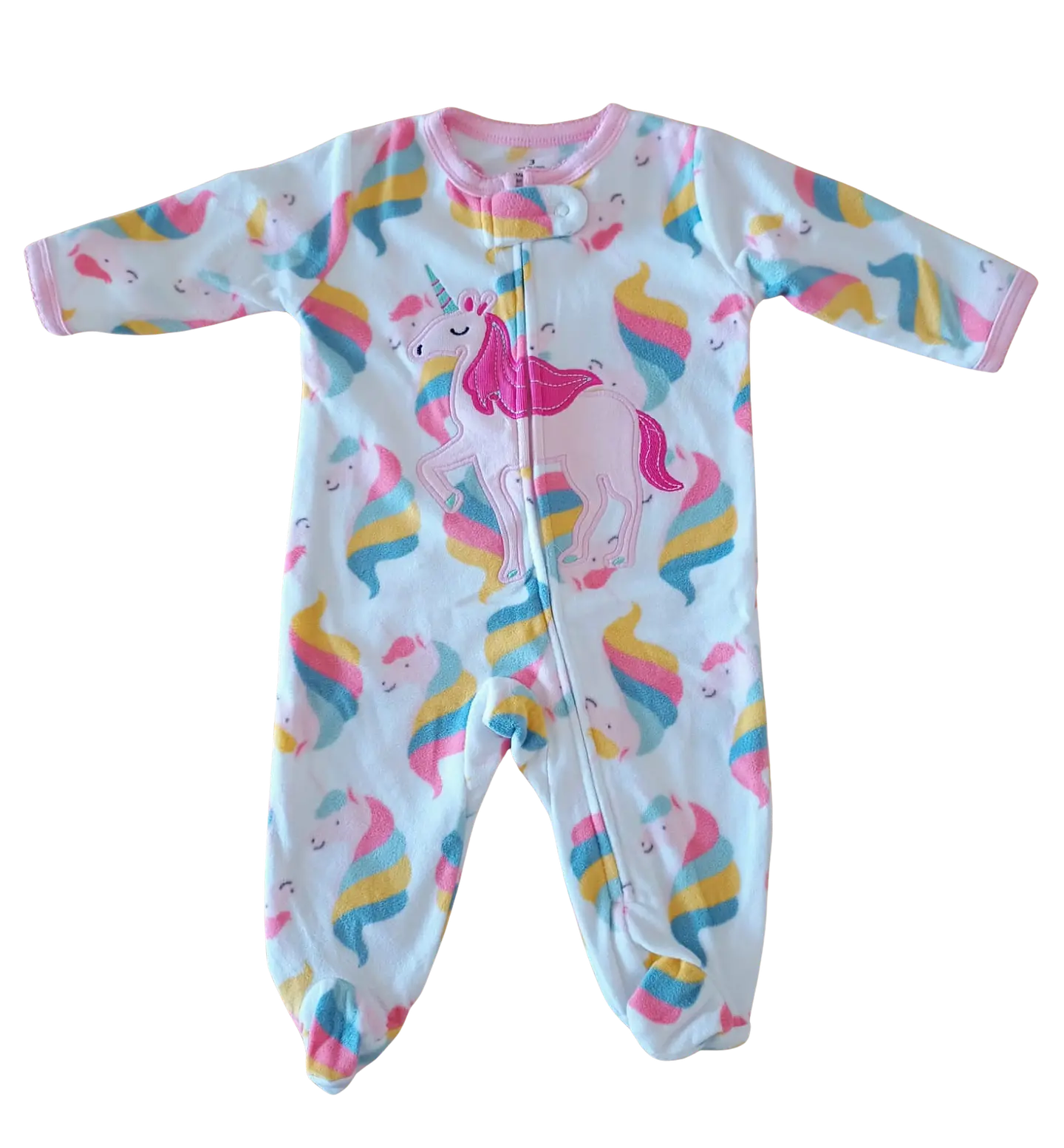 Pijama de Polar Con Pie  2