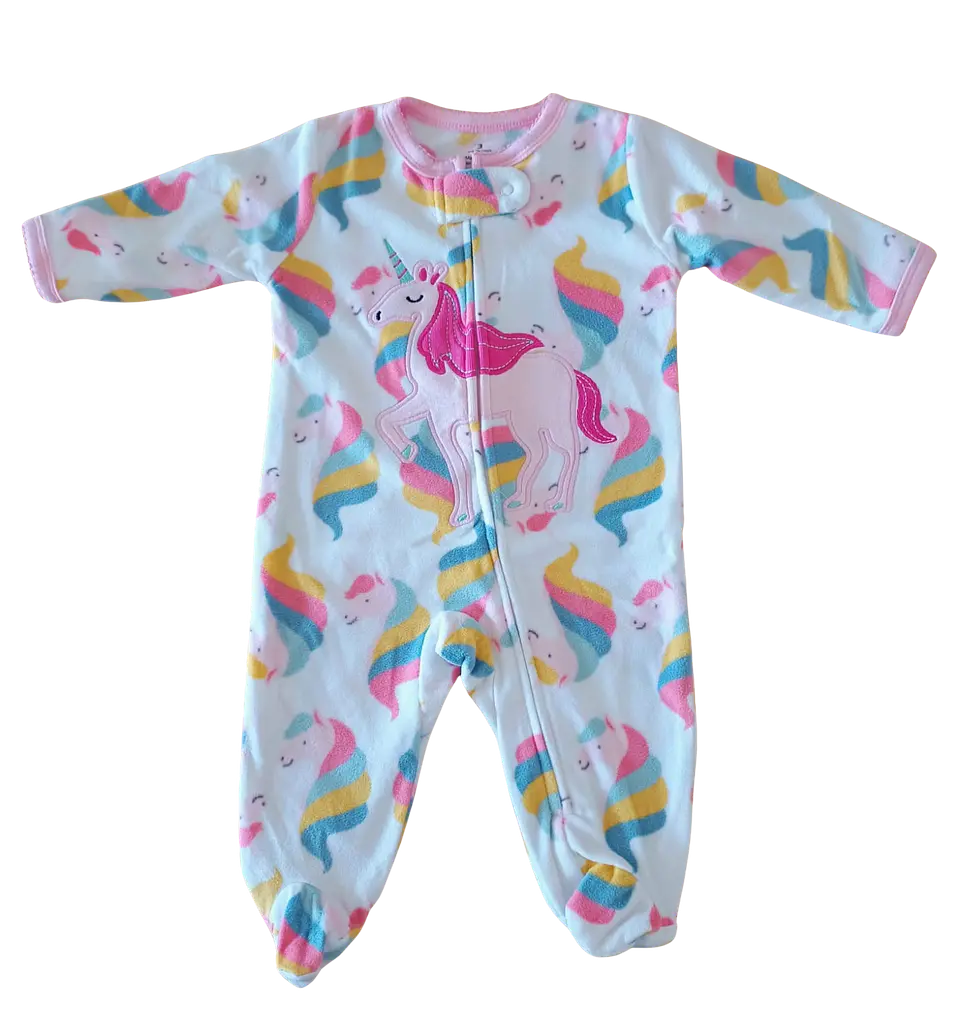 Pijama de Polar Con Pie  2