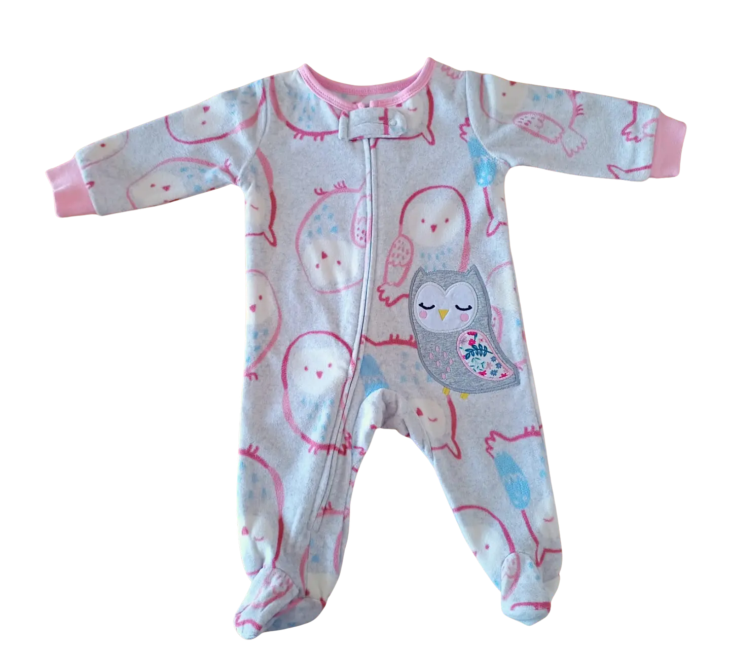 Pijama de Polar Con Pie  4