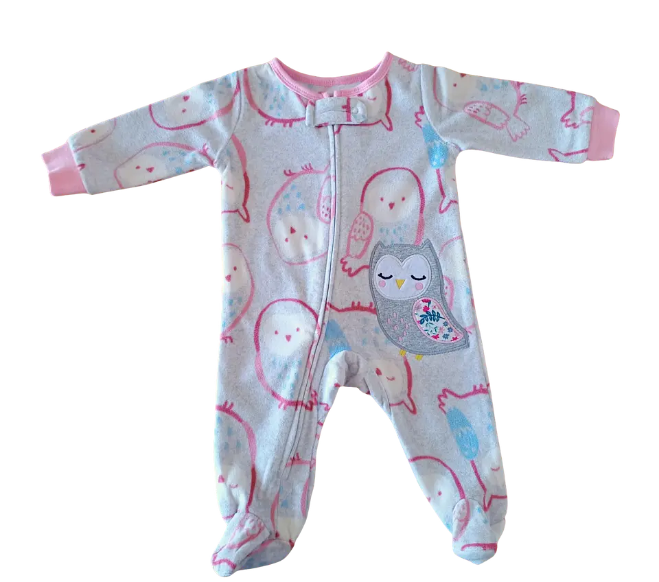 Pijama de Polar Con Pie  4