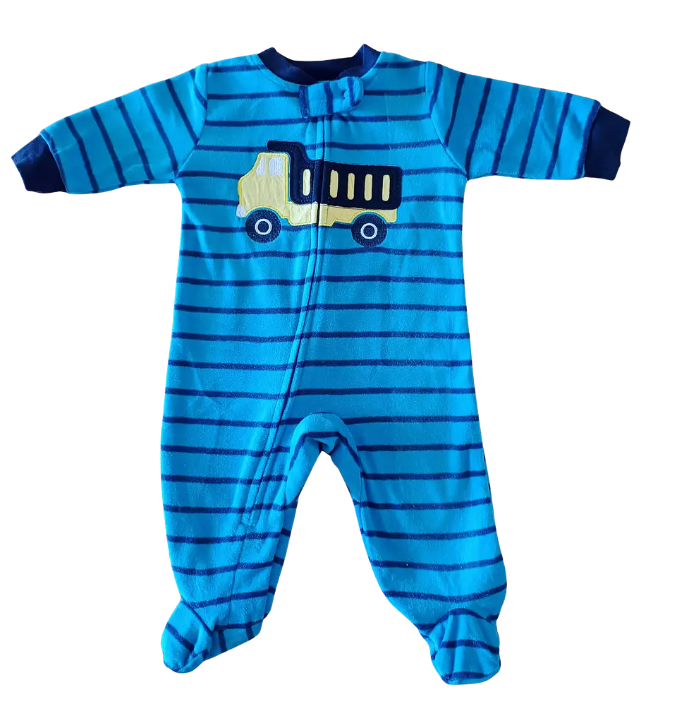 Pijama de Polar Con Pie  5