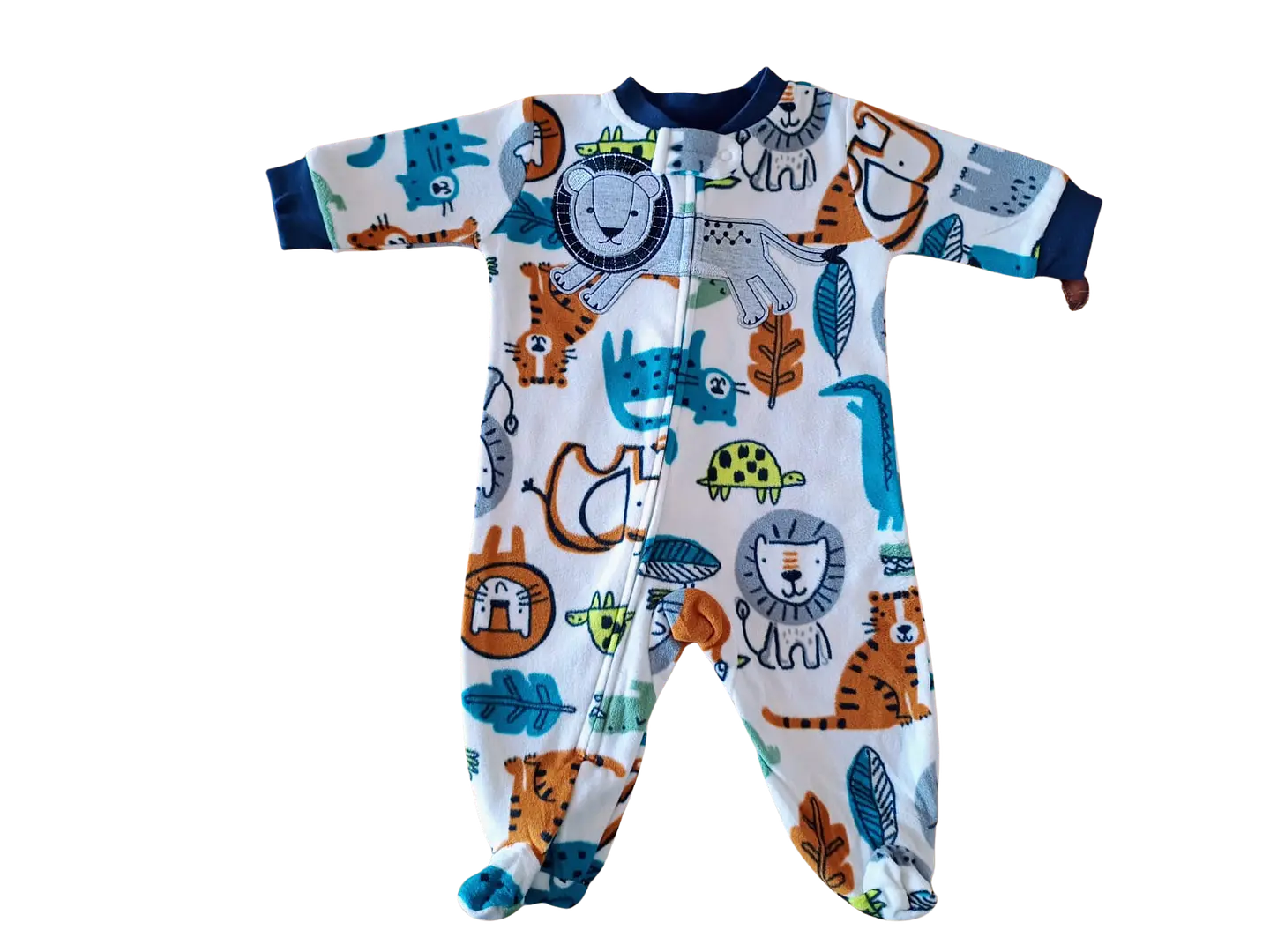 Pijama de Polar Con Pie  7
