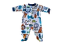 Pijama de Polar Con Pie  - Miniatura 7