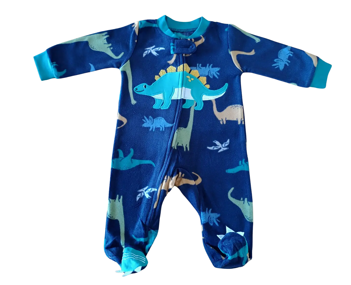 Pijama de Polar Con Pie  8