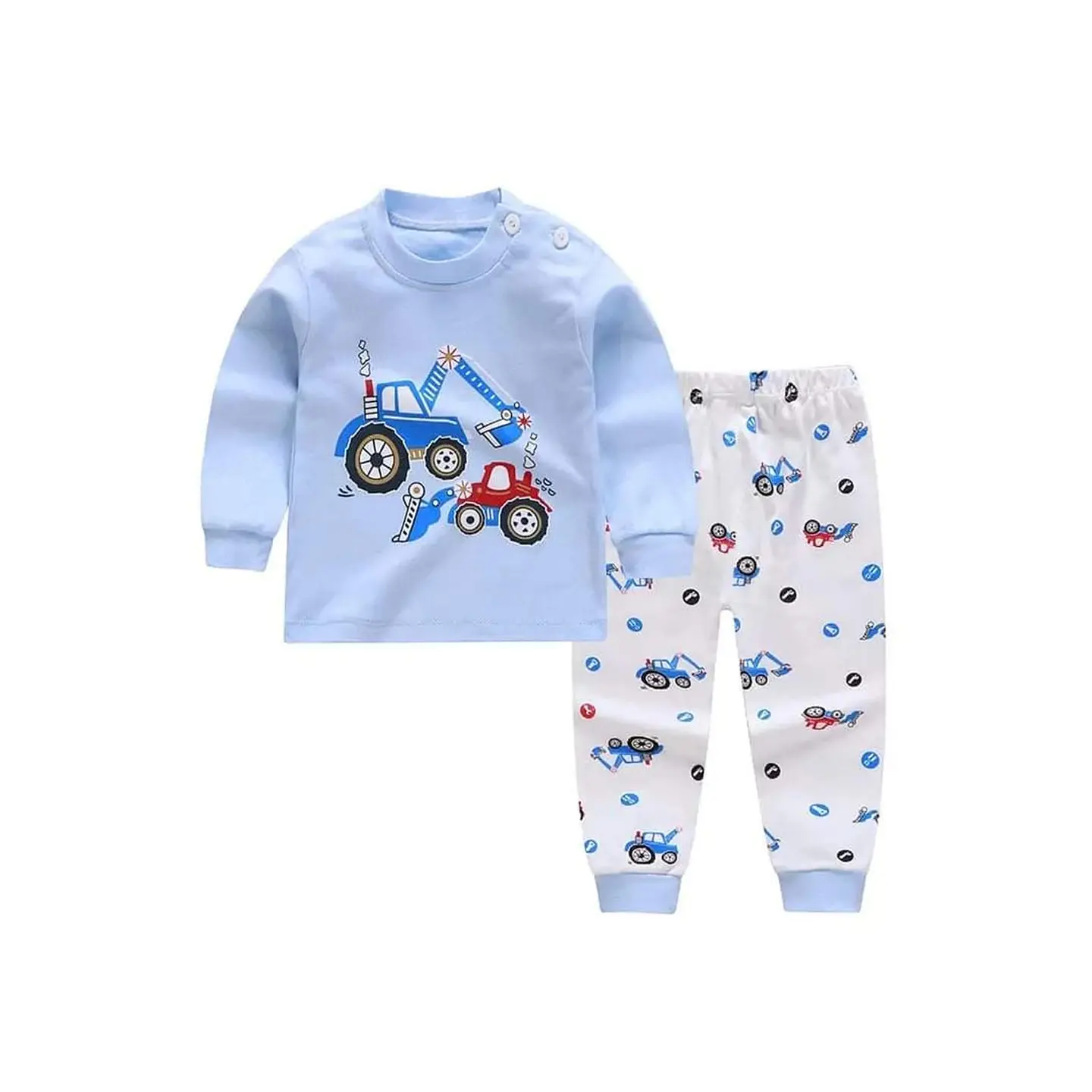 Pijamas 2 piezas 100% algodón  1