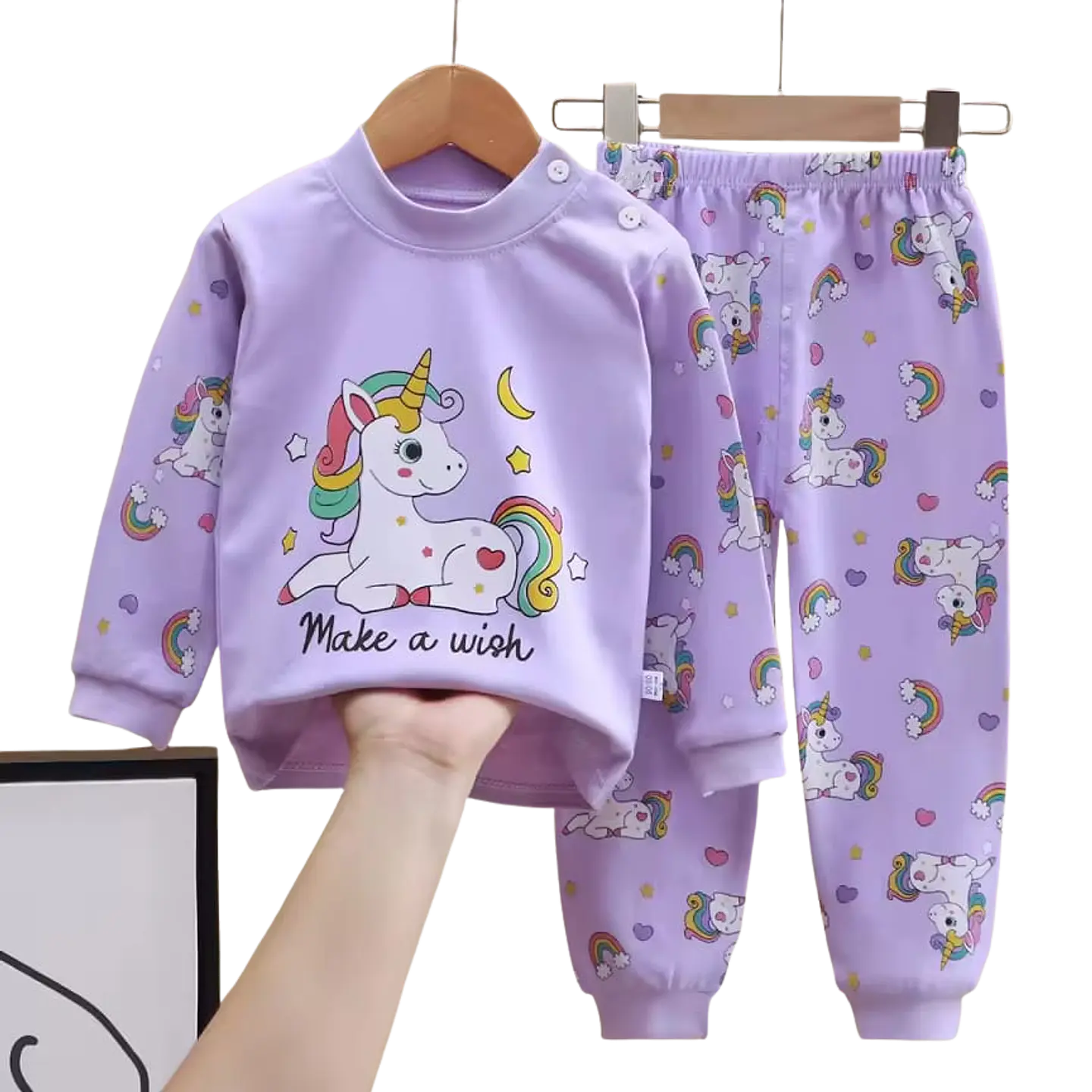 Pijamas 2 piezas 100% algodón  2
