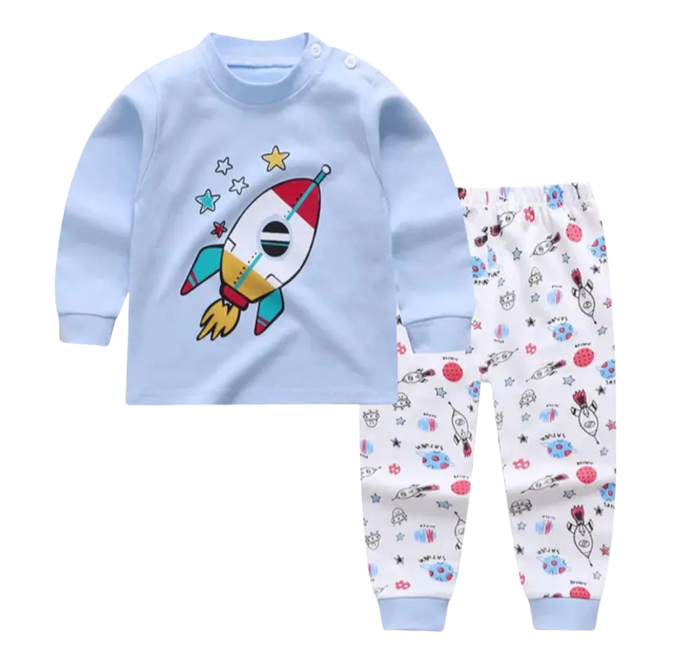 Pijamas 2 piezas 100% algodón  3