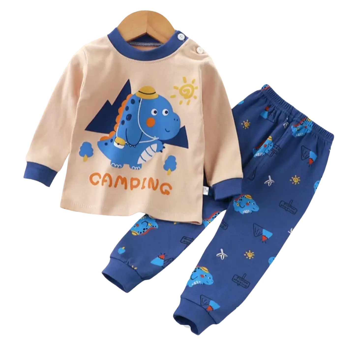 Pijamas 2 piezas 100% algodón  4