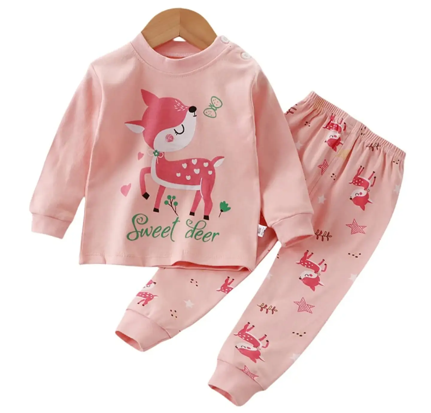 Pijamas 2 piezas 100% algodón  6