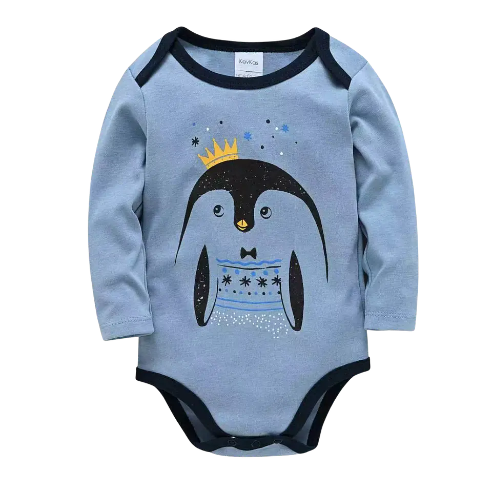 Bodys manga larga para bebé niño 100% algodón | 0 a 24 meses 20