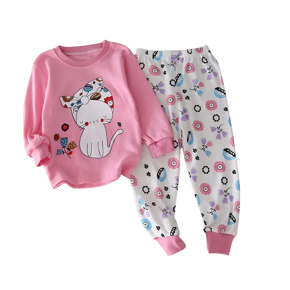 Pijamas 2 piezas 100% algodón  10