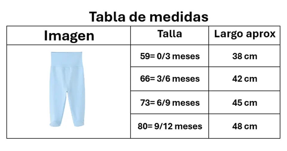 Pantalones con Pie 100% algodón (Tiro Alto) 11