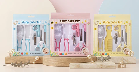 KIt de aseo para bebé 5 piezas