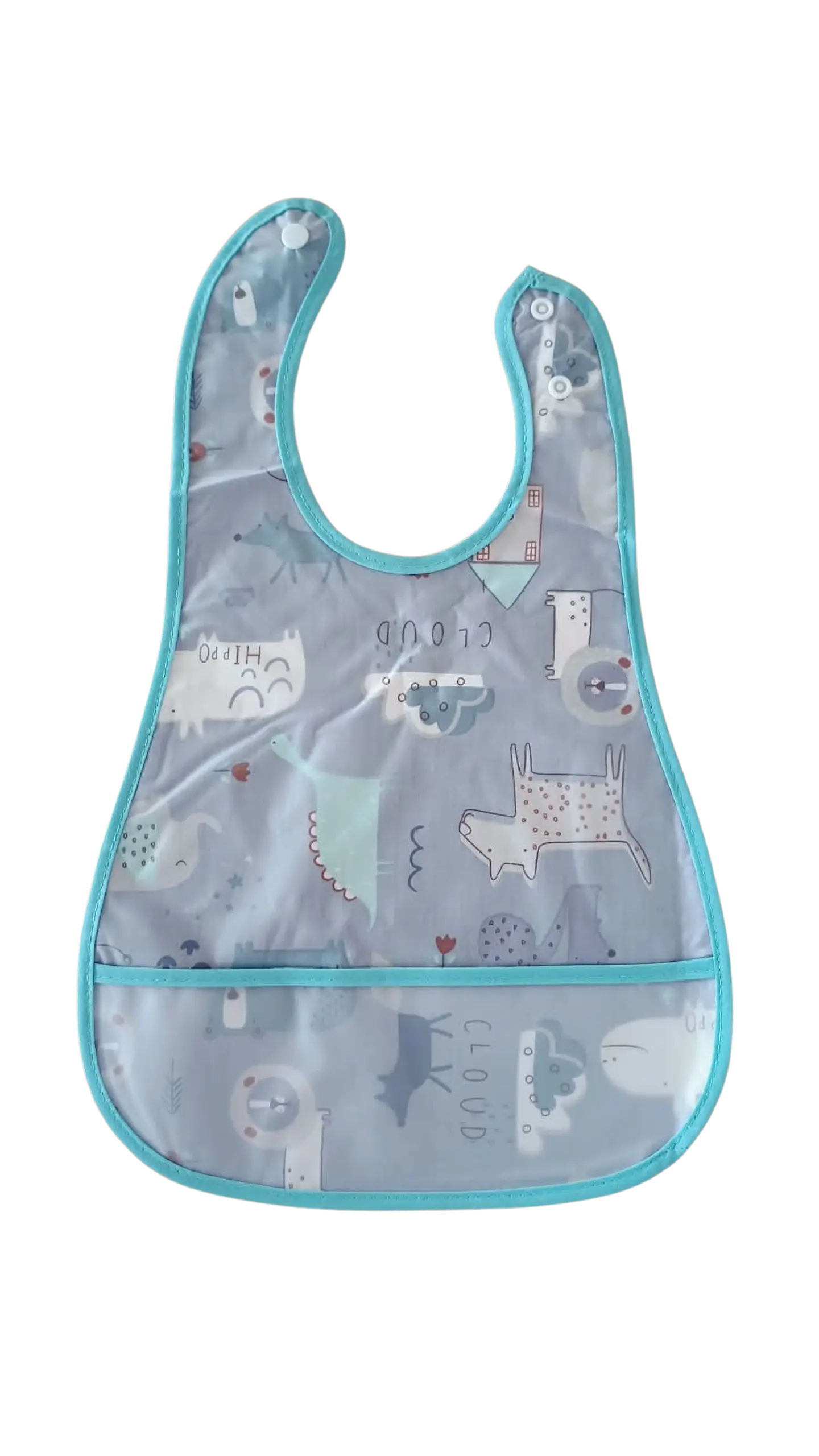 Babero Impermeable con Bolsillo para Bebé | Mis Puntitos 4