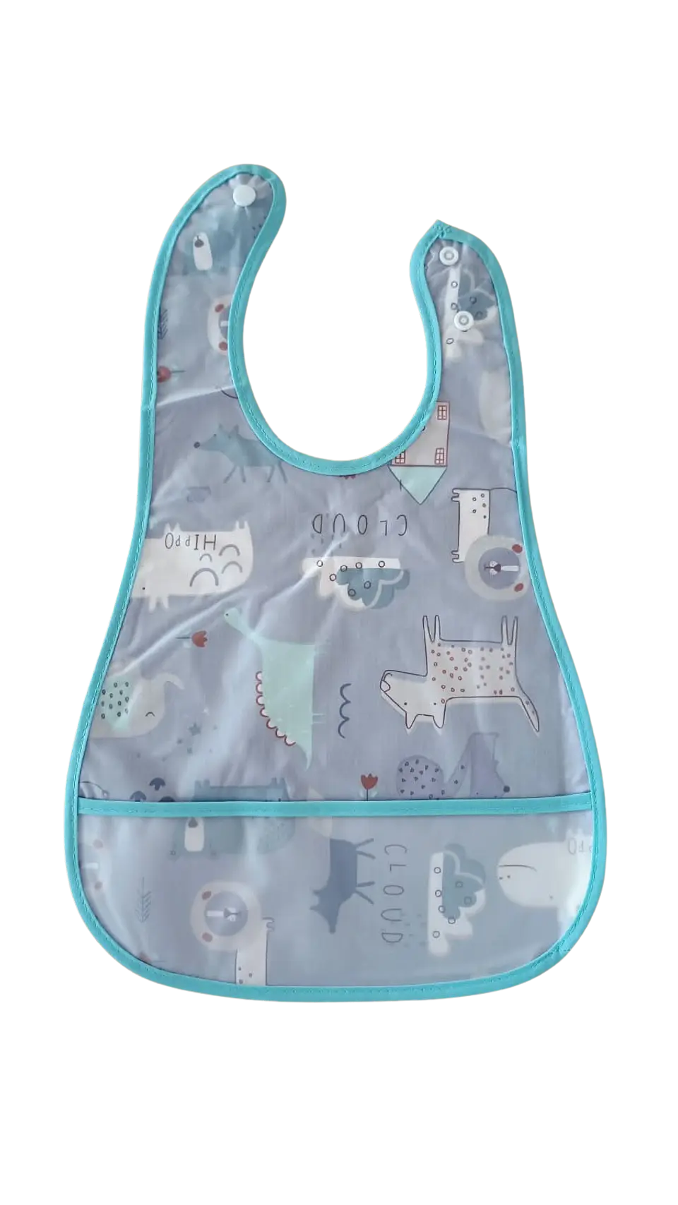 Babero Impermeable con Bolsillo para Bebé | Mis Puntitos 4