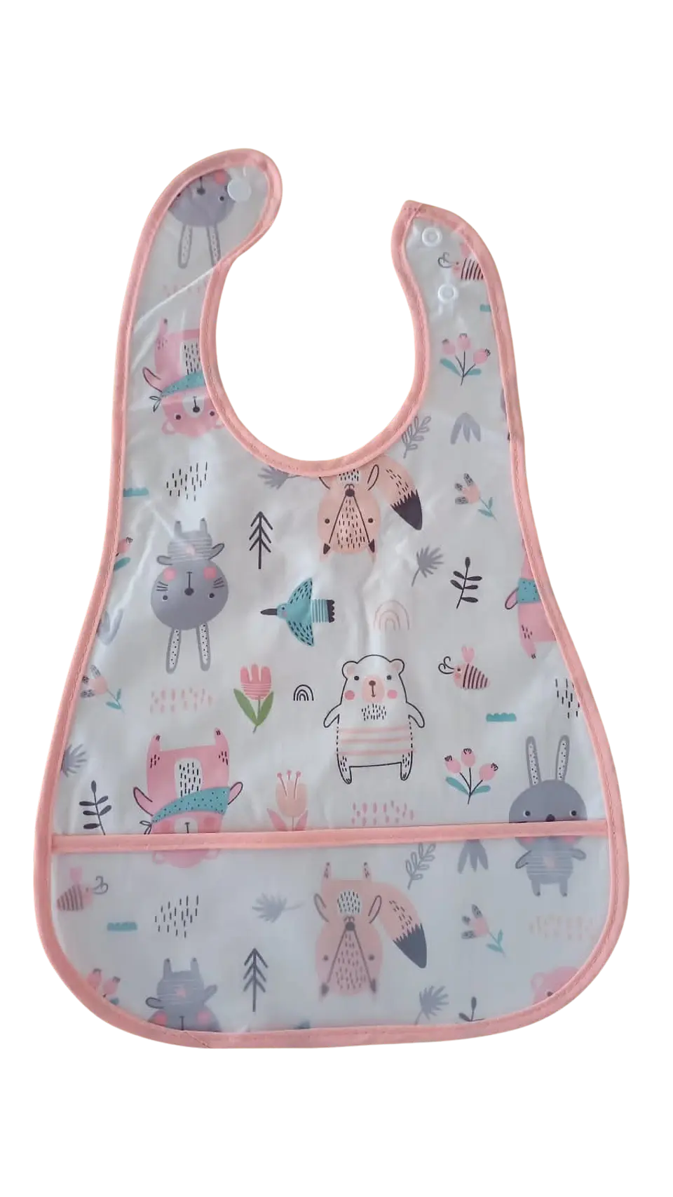 Babero Impermeable con Bolsillo para Bebé | Mis Puntitos 9