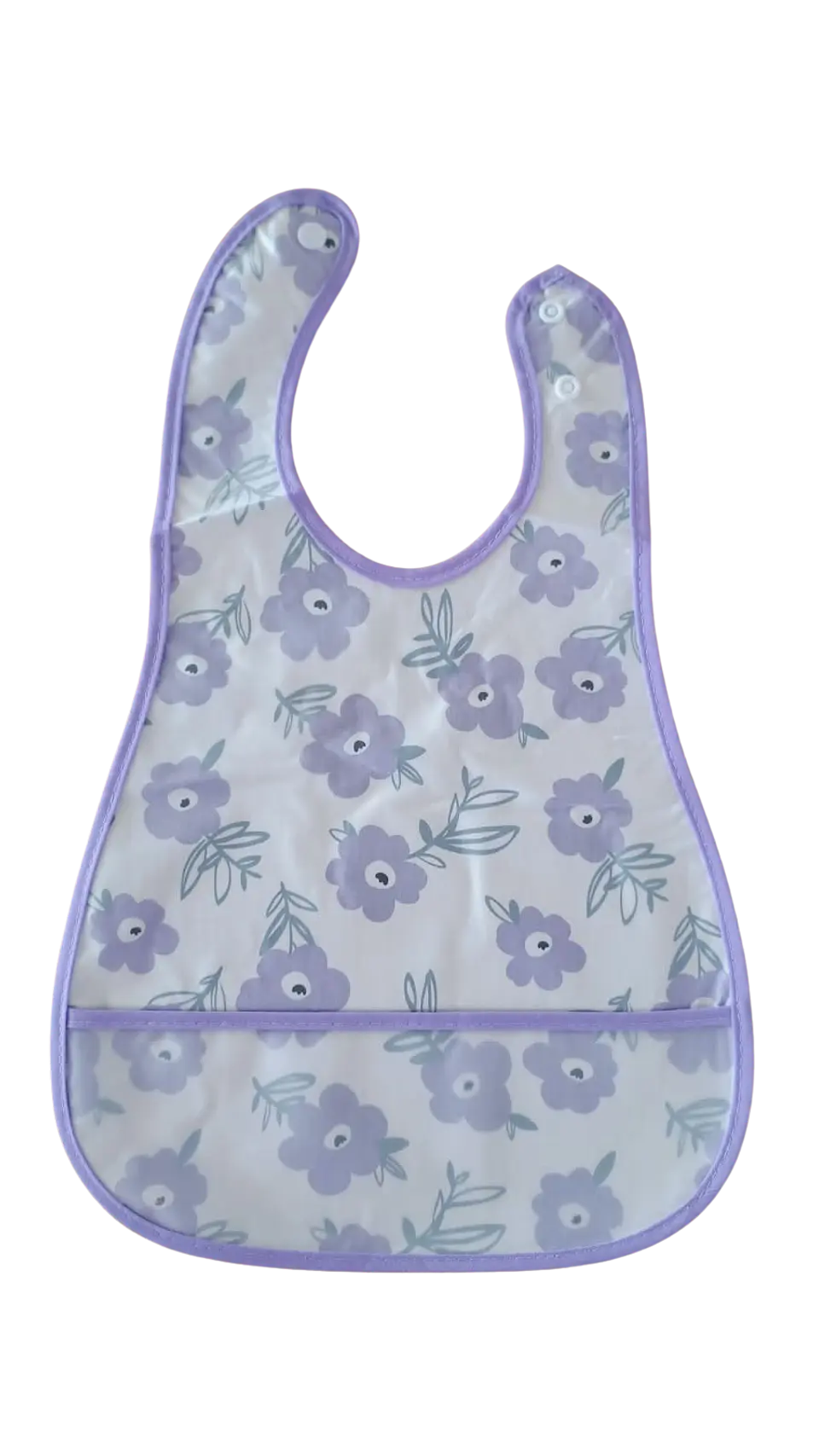 Babero Impermeable con Bolsillo para Bebé | Mis Puntitos 10